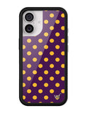 Polka Dot | Purple and Yellow iPhone Case