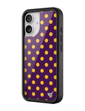 Polka Dot | Purple and Yellow iPhone Case