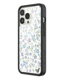Lilac and Blue Floral iPhone Case