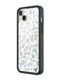 Lilac and Blue Floral iPhone Case