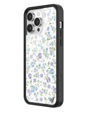 Lilac and Blue Floral iPhone Case