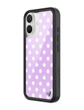 Polka Dot | Lavender and White iPhone Case
