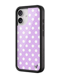 Polka Dot | Lavender and White iPhone Case