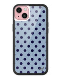 Polka Dot | Blue and Navy Blue iPhone Case