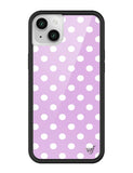 Polka Dot | Lavender and White iPhone Case