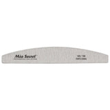 *Pack 50 Half Moon Forte Zebra Nail File 180/180