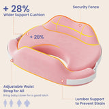 Momfann Memory Foam Nursing Pillow with Safety Guard