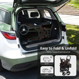 Momfann 2-Seater All-Terrain Stroller Wagon for Kids