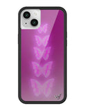 Neon Butterfly iPhone Case