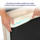PupChill™ Cooling 4-Bolster Dog Bed - Arctic Sand