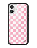Checkers | Pink iPhone Case