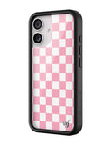Checkers | Pink iPhone Case