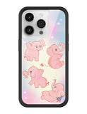 Pink Elephants iPhone Case