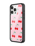 Pink Cherries iPhone Case
