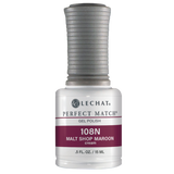 PMS108N Malt Shop Maroon - Gel Polish & Nail Lacquer 1/2oz.