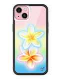Pastel Plumeria iPhone Case