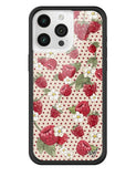 Raspberry Polka Dot iPhone Case