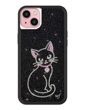 Rhinestone | Black Cat iPhone Case
