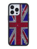 Rhinestone Union Jack iPhone Case