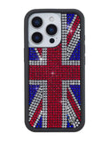 Rhinestone Union Jack iPhone Case