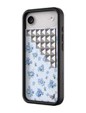 Forget Me Not Floral Stud iPhone Case