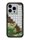Cat Camo Stud iPhone Case