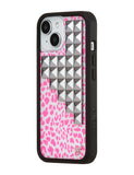 Pink Meow Stud iPhone Case