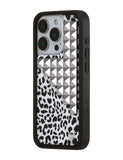 Snow Meow Stud iPhone Case