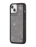 Rhinestone iPhone Case | White