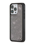 Rhinestone iPhone Case | White
