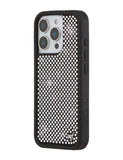 Rhinestone iPhone Case | White