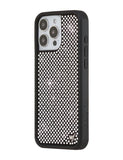 Rhinestone iPhone Case | White