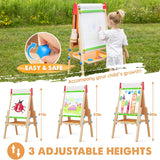 Tiny Land® 3-in-1 Art Easel & Paper Roll Set