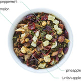 Capri - Honeydew Melon Mint Tea (Caffeine Free)