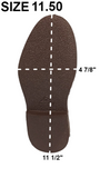 Oil Resisting Crepe Style Replacement Full Soles - Premium Full Soles from Herdzco Supplies - Just $15! Shop now at Herdzco Supplies