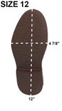 Oil Resisting Crepe Style Replacement Full Soles - Premium Full Soles from Herdzco Supplies - Just $15! Shop now at Herdzco Supplies