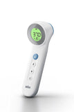 Braun BNT400 No Touch + Touch Forehead Thermometer with Age Precision