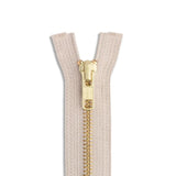 YKK #5 Brass Jacket Zipper - Premium Zippers from Herdzco Supplies - Just $20.99! Shop now at Herdzco Supplies