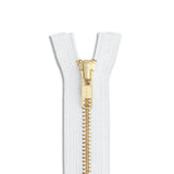 YKK #5 Brass Jacket Zipper - Premium Zippers from Herdzco Supplies - Just $20.99! Shop now at Herdzco Supplies