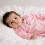 Candy Pink Ruffle Gown