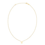 14K Yellow Gold Taurus Necklace