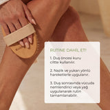Ecowera Natural Horse Hair Body Brush for Smooth Skin