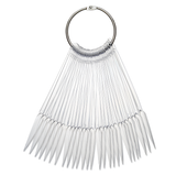 Stiletto Nail Tip Display - 200 Sticks & 5 Rings