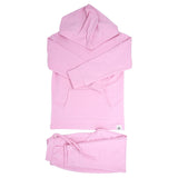 Hooded Jogger Set  Carnation Pink
