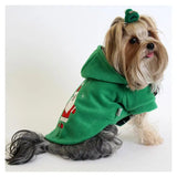 Max Design Santa Claus Embroidered Pet Jacket Medium