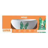 M-Pets Luna Ceramic Pet Bowl with Stylish Patterns 550ml