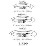 Lindo Enjoy Dog Collar Adjustable Patterned Medium 37-56cm