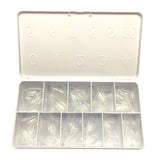 Full Short Almond #1 | Soft Gel Tips - 550PC
