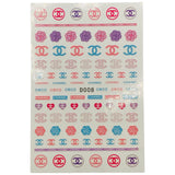Decal Nail Sticker - D008