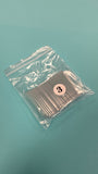 Refill XL Square No  C  Clear Acrylic Nail Tip  - 1 bag 50 pcs
